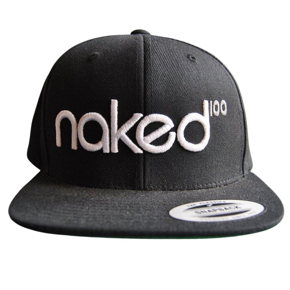Naked 100 Black & White The Classics Snapback Hat